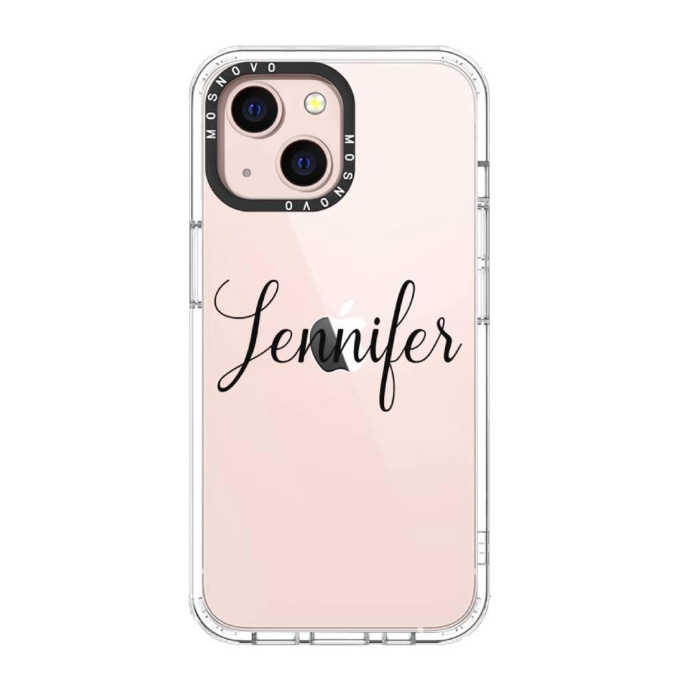 Custom Fancy Text Iphone 13 Mini Case Mosnovo 0642