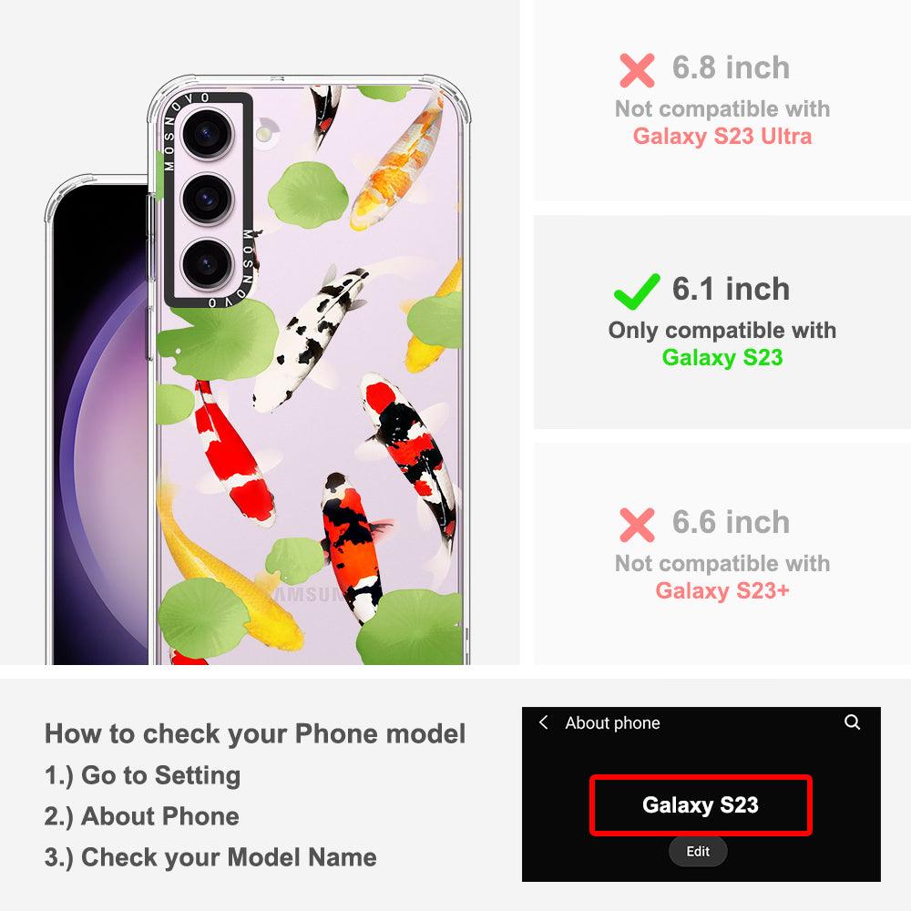 Koi Phone Case - Samsung Galaxy S23 Case