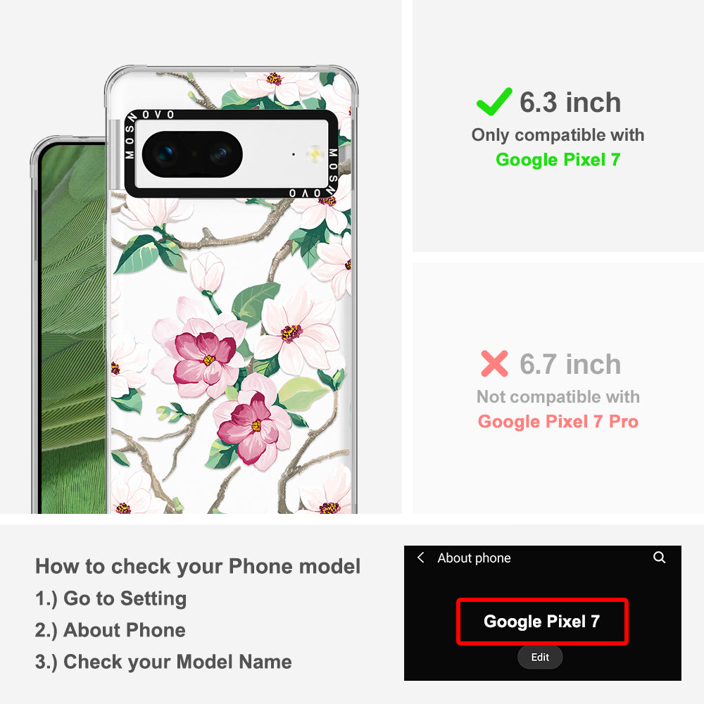 Magnolia Phone Case - Google Pixel 7 Case