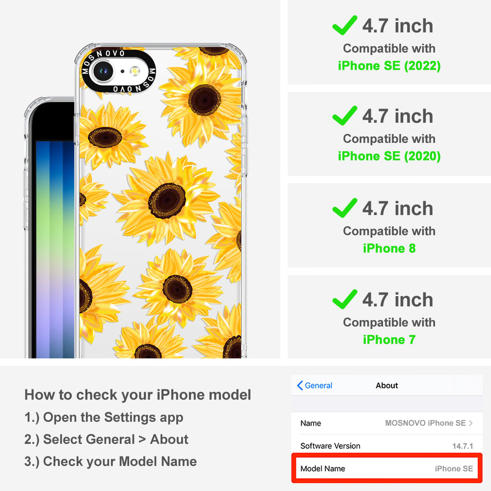 Sunflowers Phone Case - iPhone SE 2022 Case