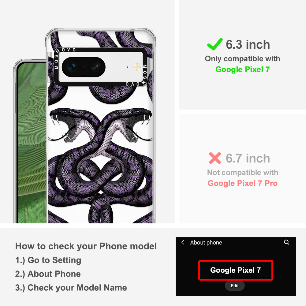 Mystery Snake Phone Case - Google Pixel 7 Case