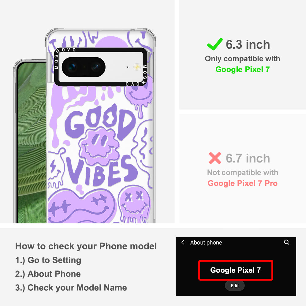 Good Vibes Phone Case - Google Pixel 7 Case