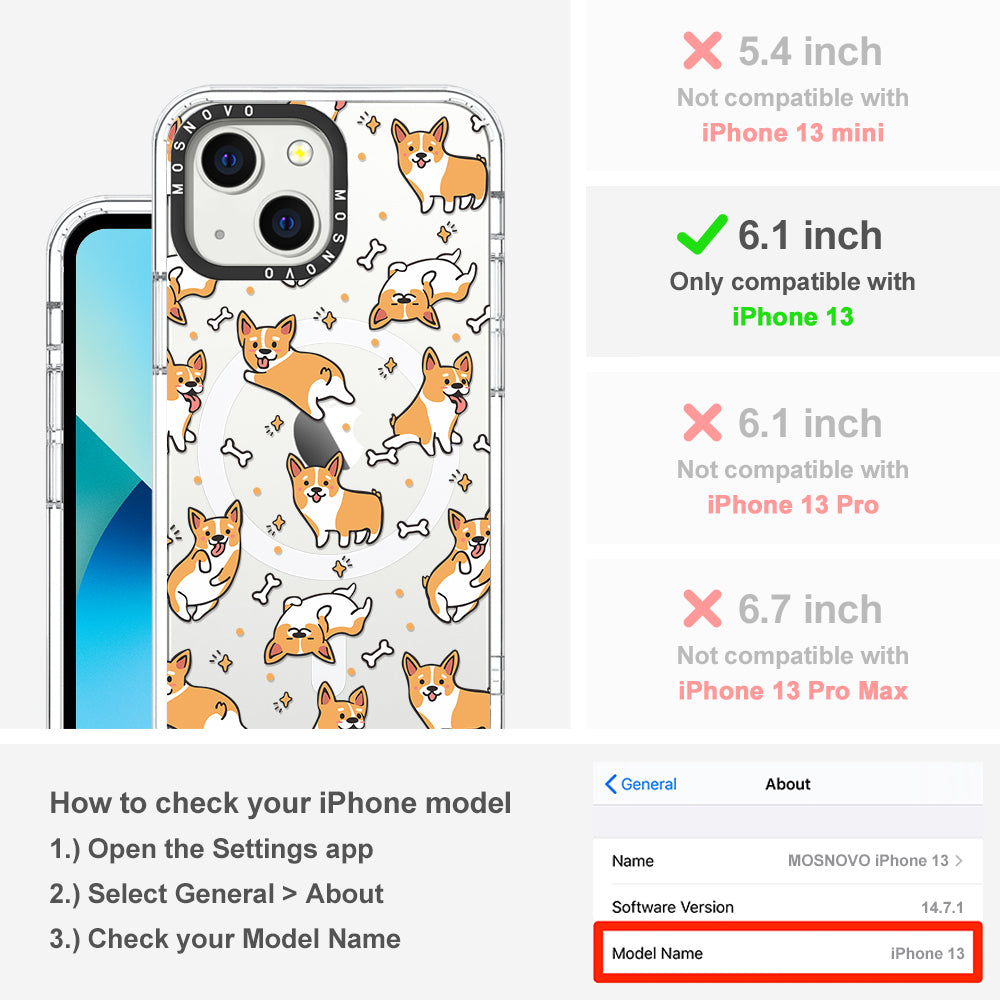 Corgi Phone Case - iPhone 13 Case - MOSNOVO