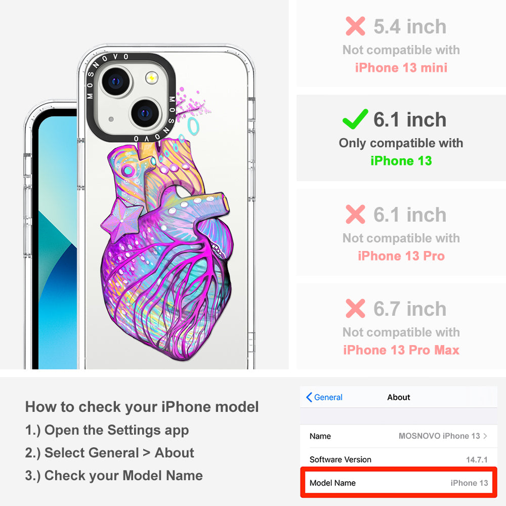 The Heart of Art Phone Case - iPhone 13 Case - MOSNOVO