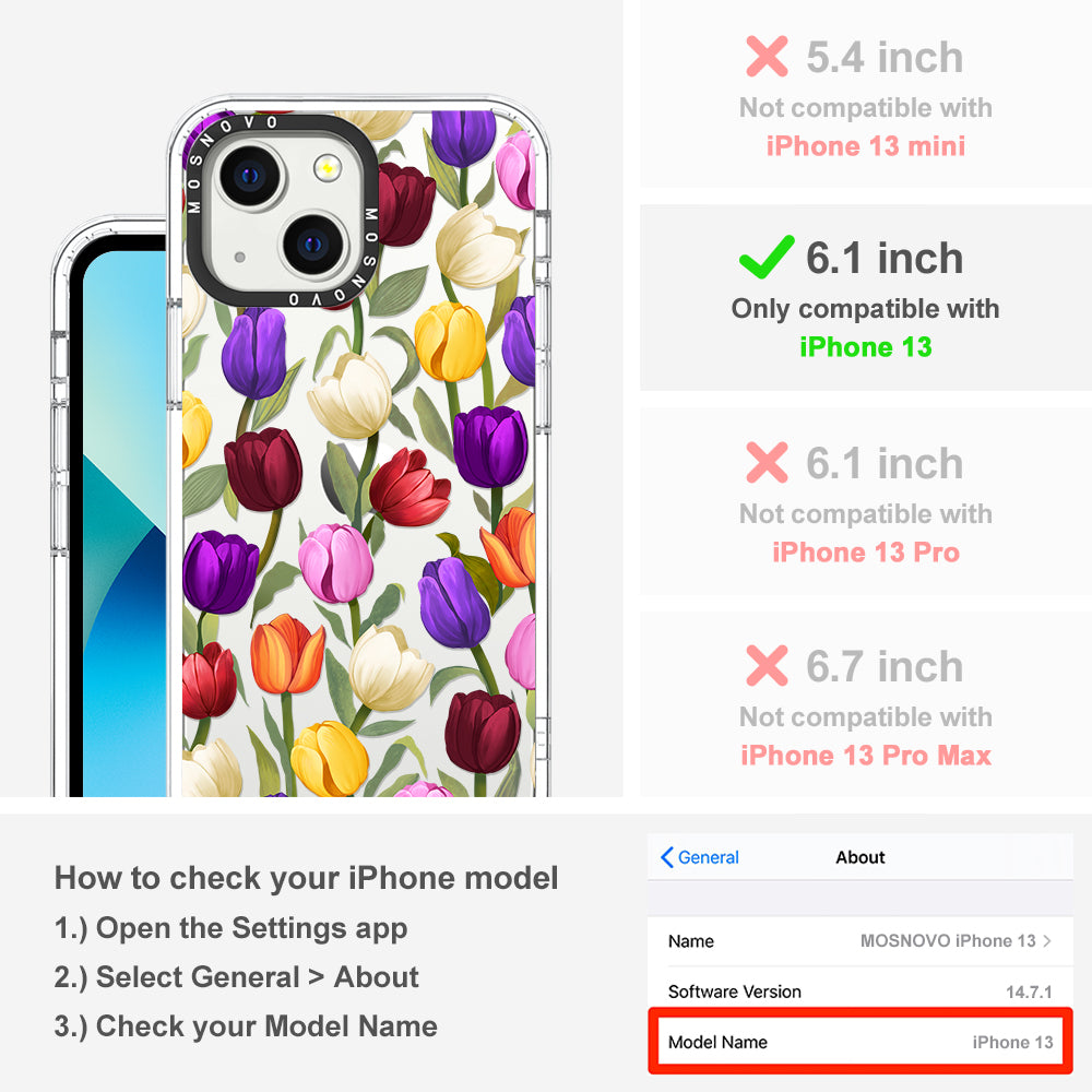 Tulip Phone Case - iPhone 13 Case - MOSNOVO