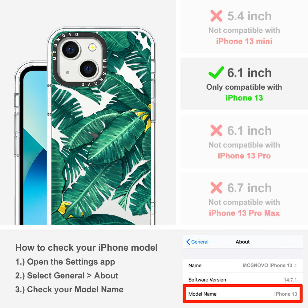 Banana Tree Phone Case - iPhone 13 Case - MOSNOVO