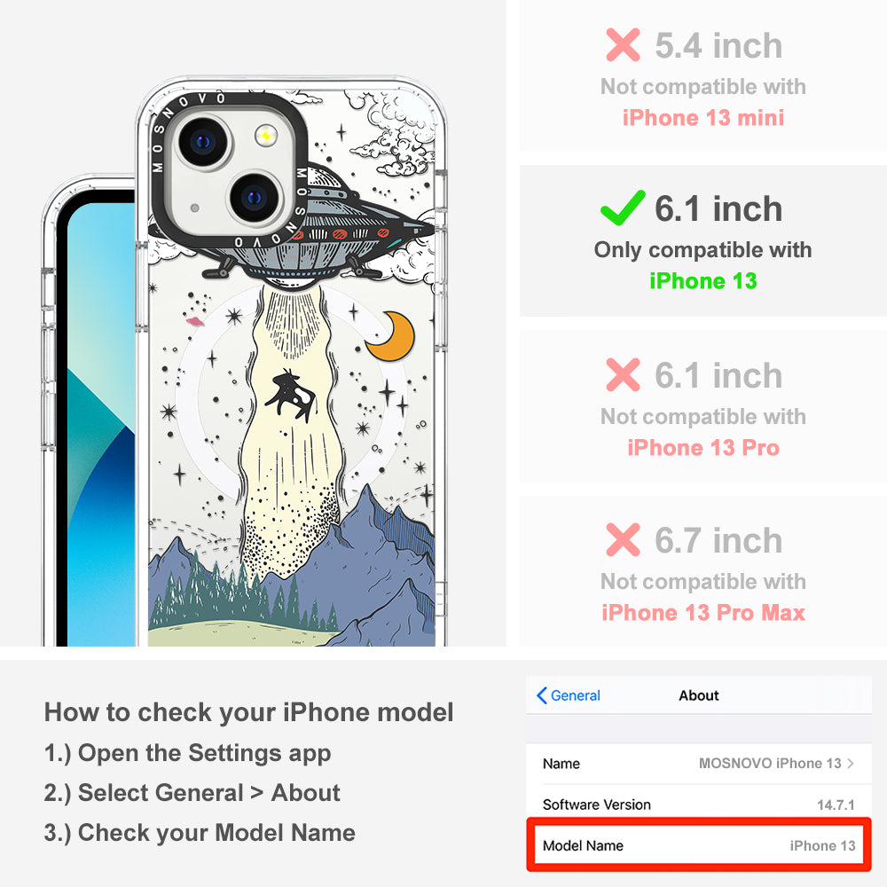 UFO Phone Case - iPhone 13 Case - MOSNOVO