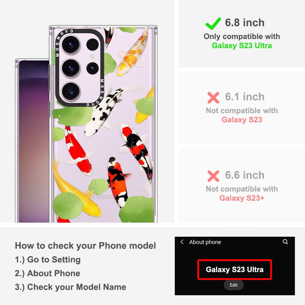Koi Phone Case - Samsung Galaxy S23 Ultra Case