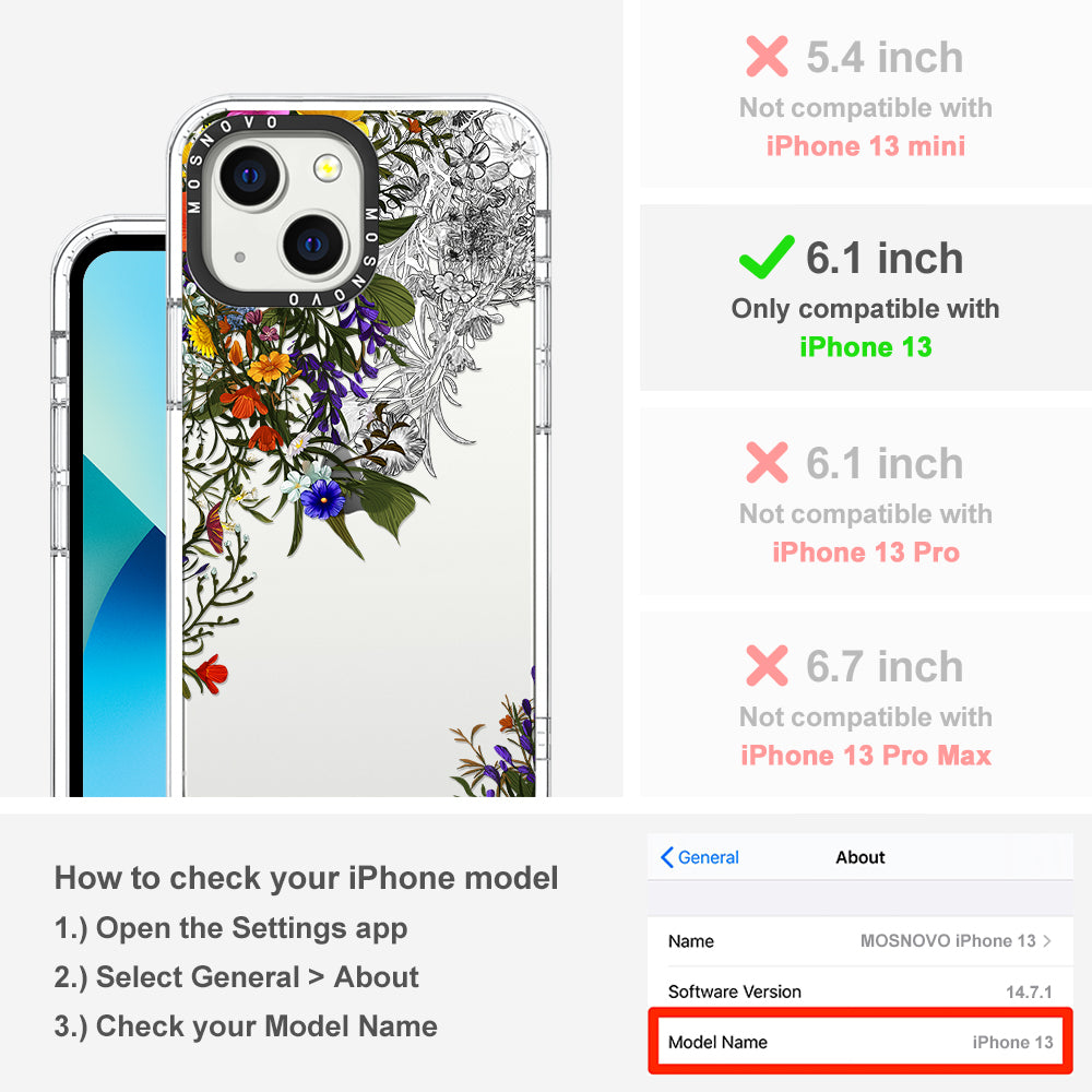 Beautiful Bloom Phone Case - iPhone 13 Case - MOSNOVO