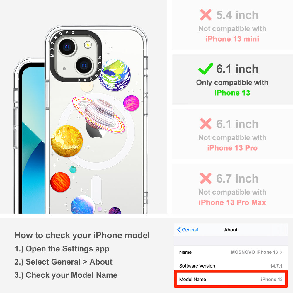 The Planet Phone Case - iPhone 13 Case - MOSNOVO