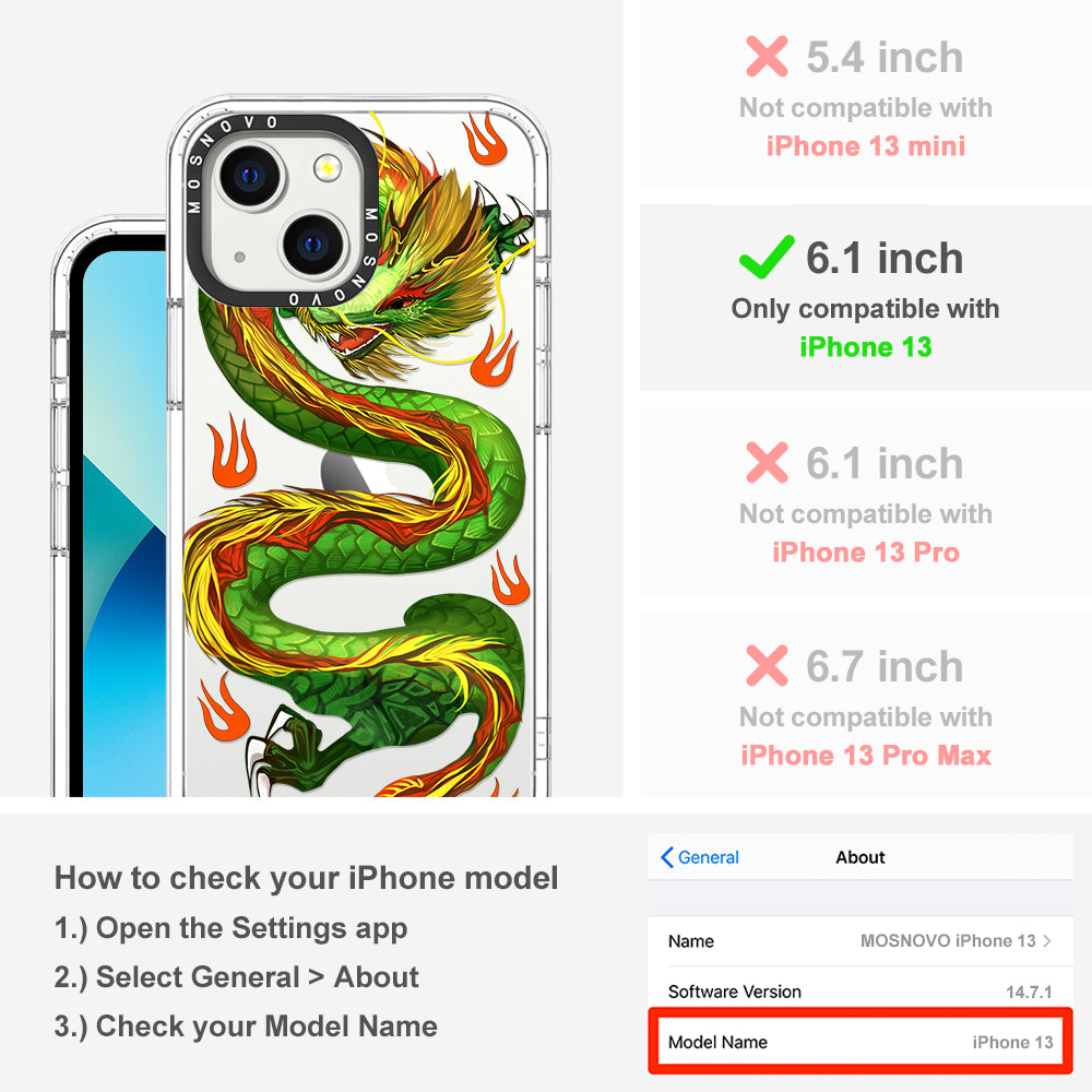 Dragon Phone Case - iPhone 13 Case - MOSNOVO