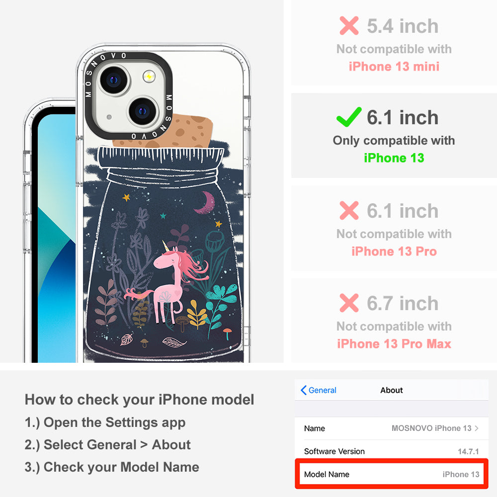Fairy Unicorn Phone Case - iPhone 13 Case - MOSNOVO