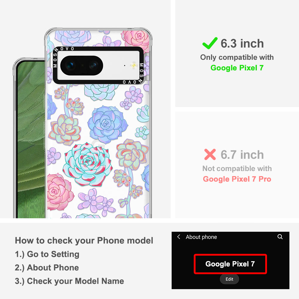 Succulents Phone Case - Google Pixel 7 Case