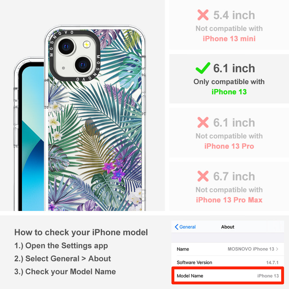 Tropical Rainforests Phone Case - iPhone 13 Case - MOSNOVO