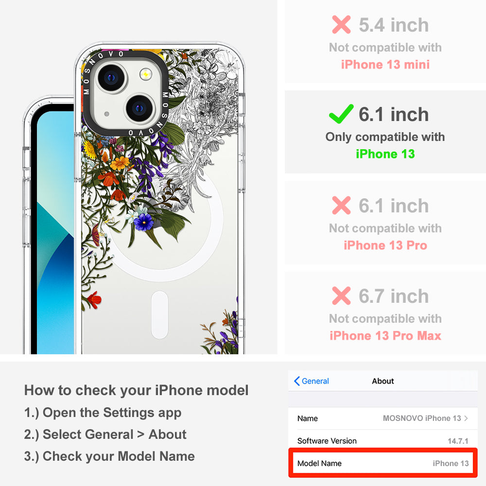 Beautiful Bloom Phone Case - iPhone 13 Case - MOSNOVO