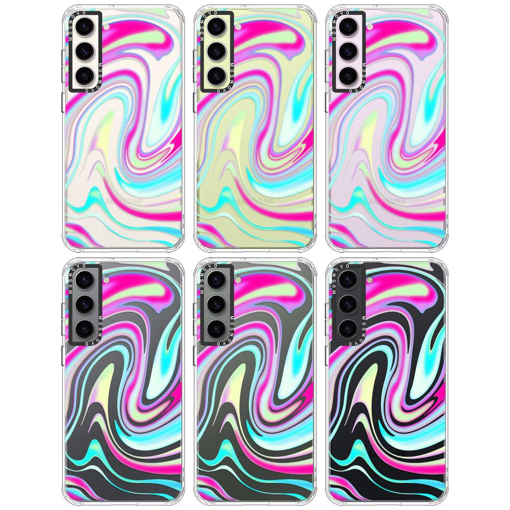 Psychedelic Swirls Phone Case - Samsung Galaxy S23 Plus Case