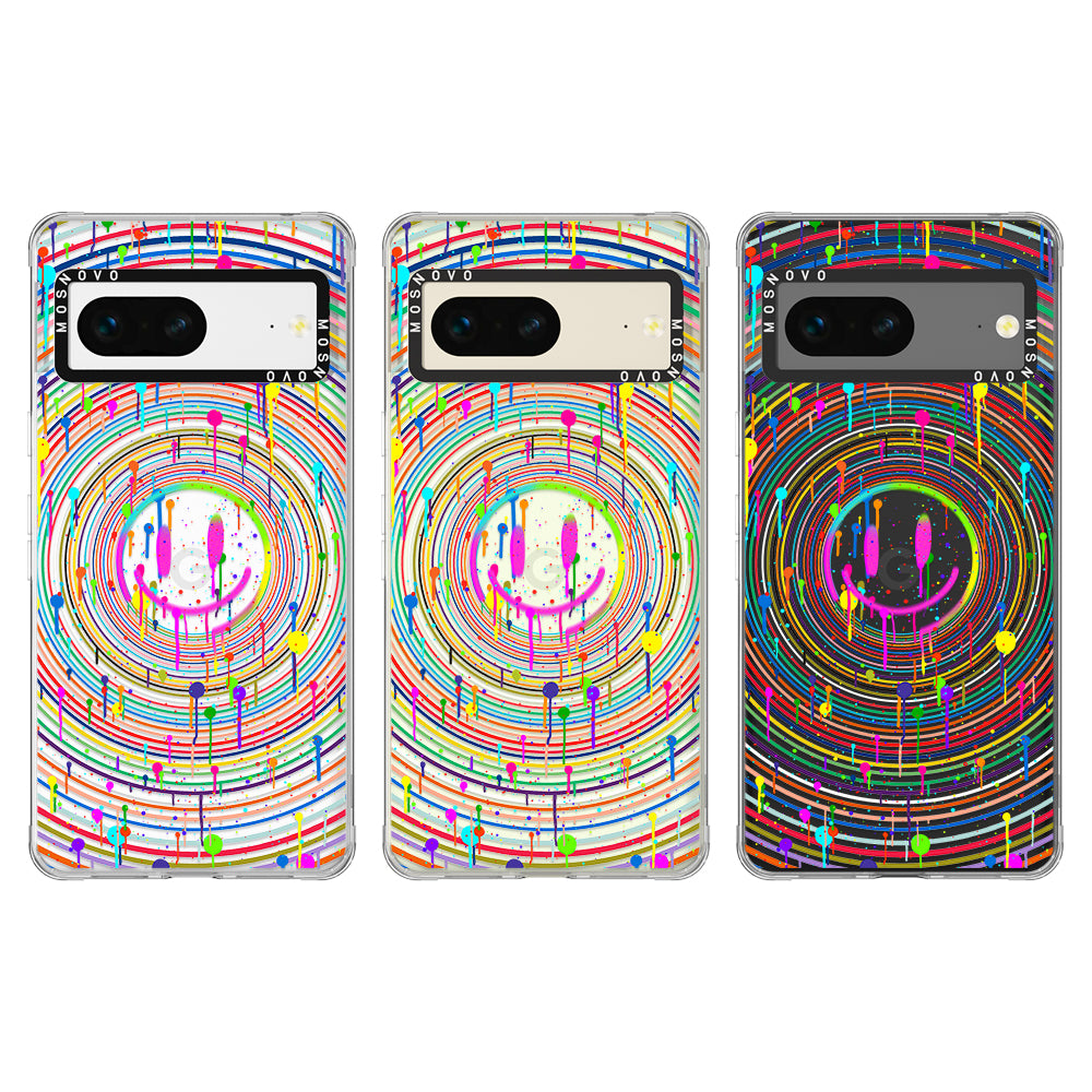 Dripping Smile Art Phone Case - Google Pixel 7 Case