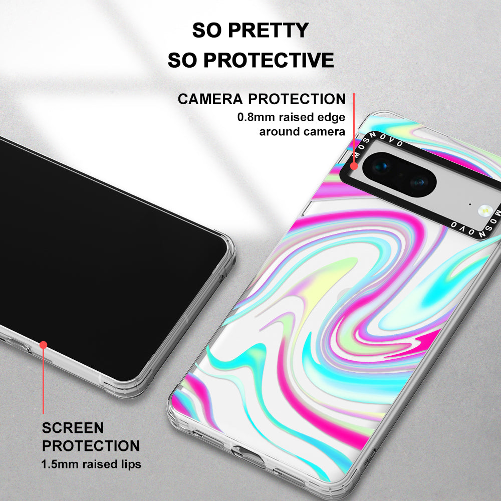 Psychedelic Swirls Phone Case - Google Pixel 7 Case