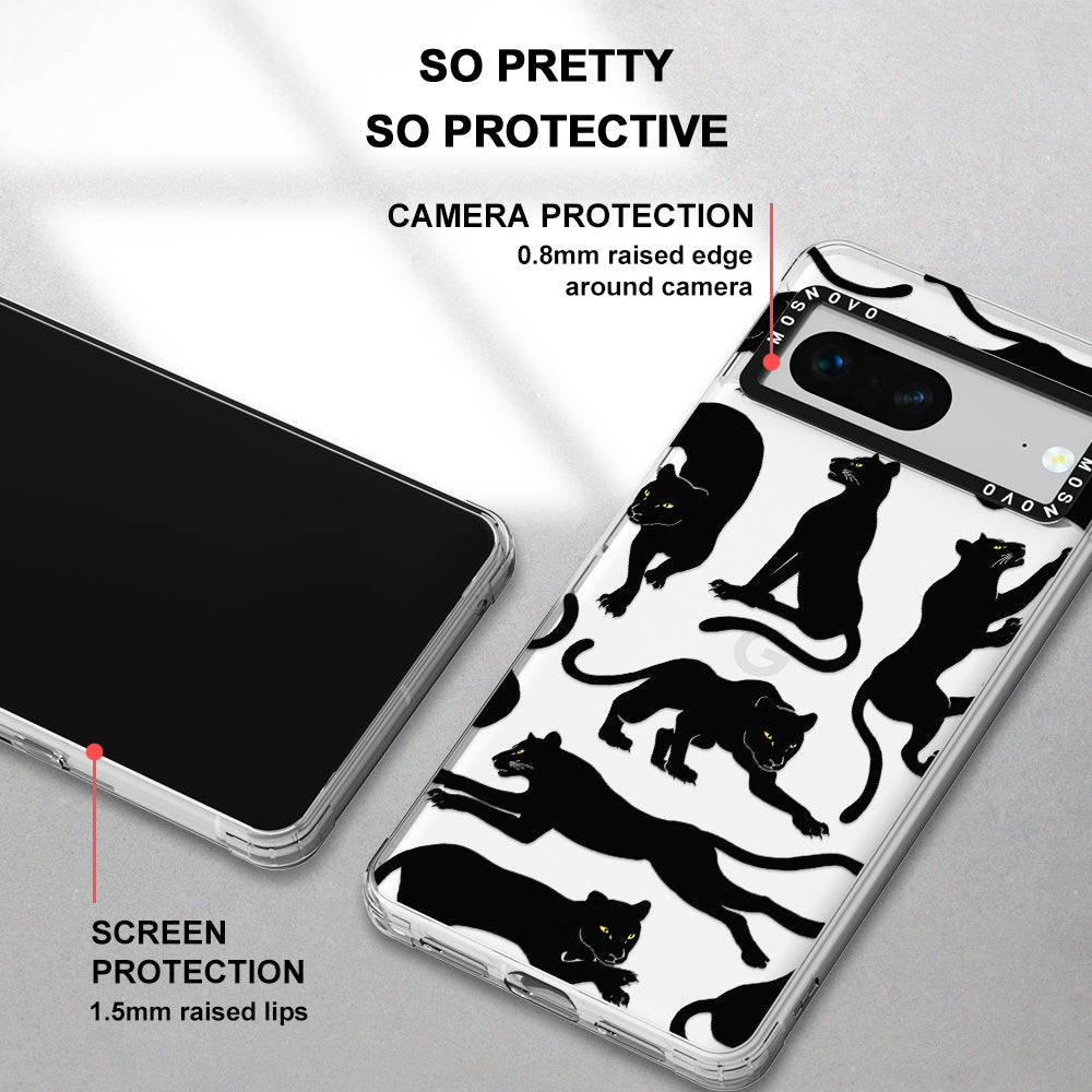 Black Panther Phone Case - Google Pixel 7 Case