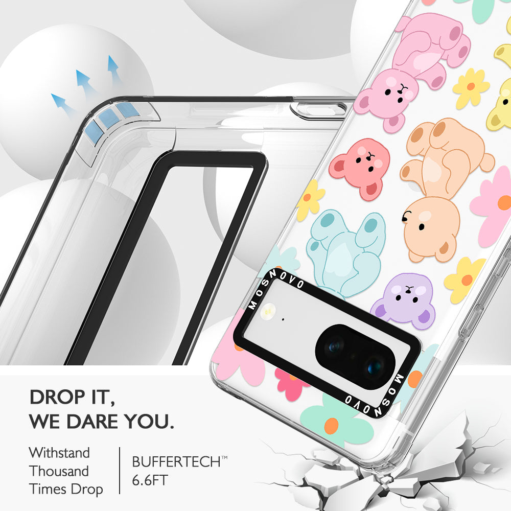 Cute Teddy Bear Phone Case - Google Pixel 7 Case