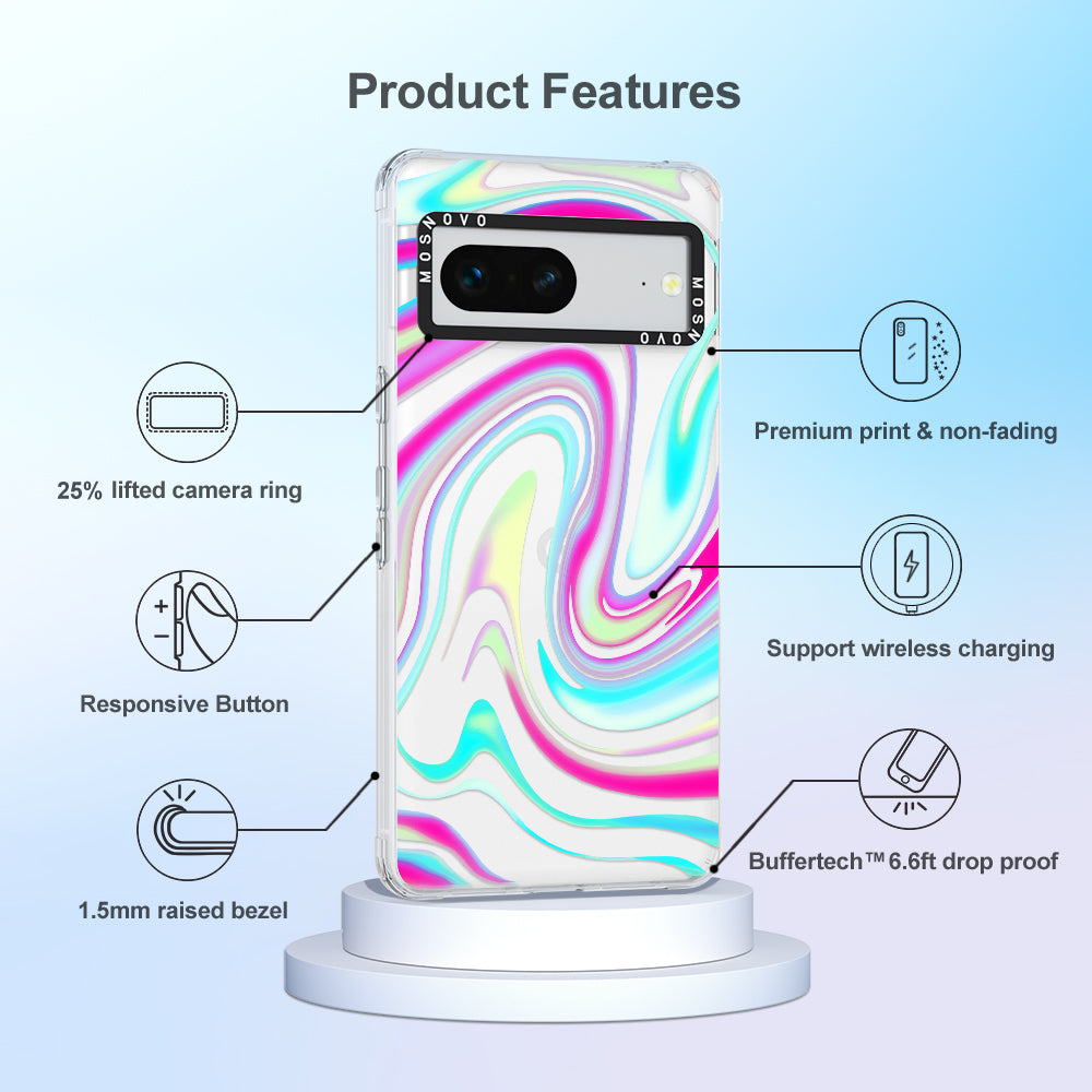 Psychedelic Swirls Phone Case - Google Pixel 7 Case