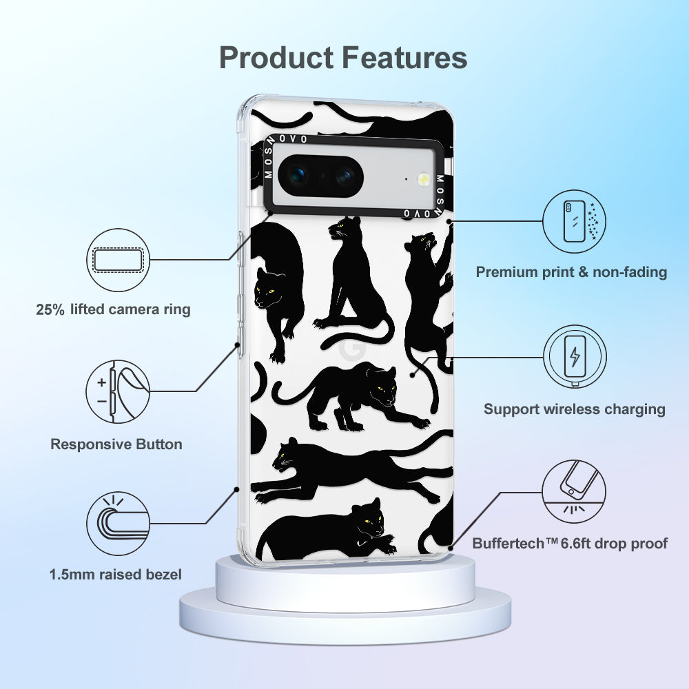 Black Panther Phone Case - Google Pixel 7 Case