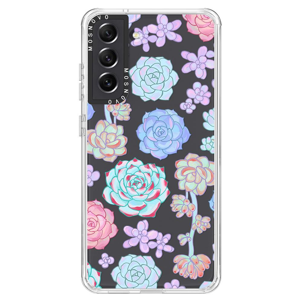 Succulents Phone Case - Samsung Galaxy S21 FE Case