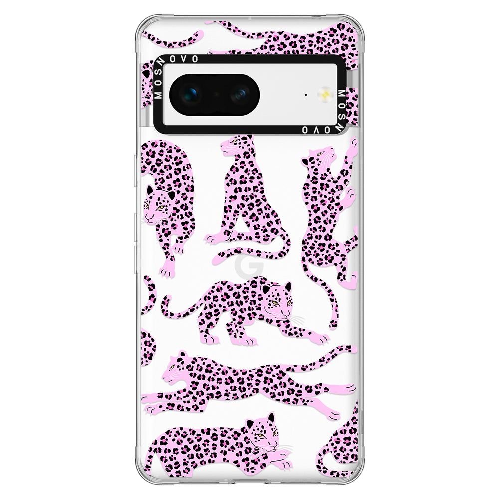 Pink Leopard Phone Case - Google Pixel 7 Case