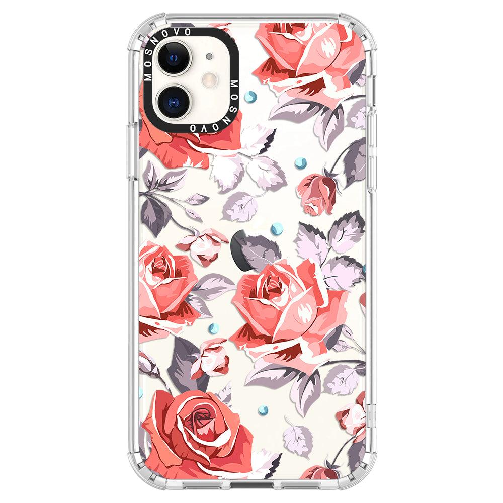 Retro Floral Phone Case - iPhone 11 Case