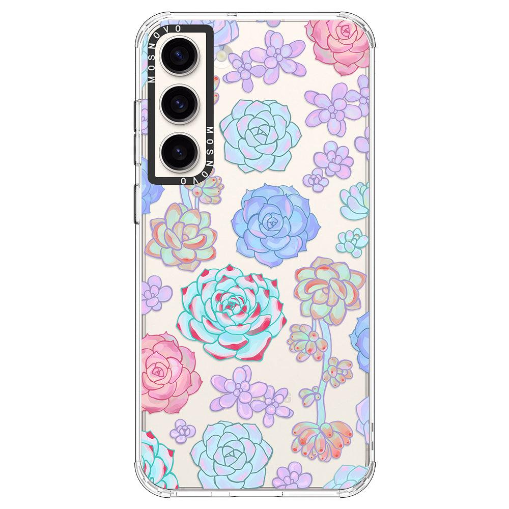 Succulents Phone Case - Samsung Galaxy S23 Plus Case