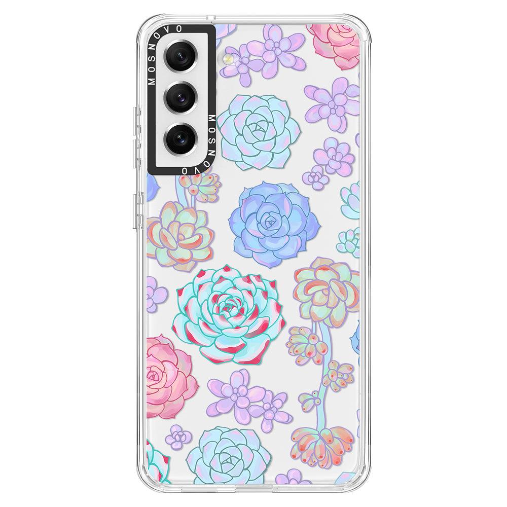 Succulents Phone Case - Samsung Galaxy S21 FE Case