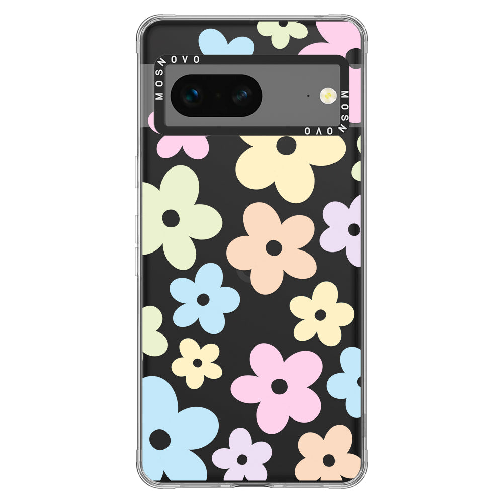 Pastel Flower Phone Case - Google Pixel 7 Case