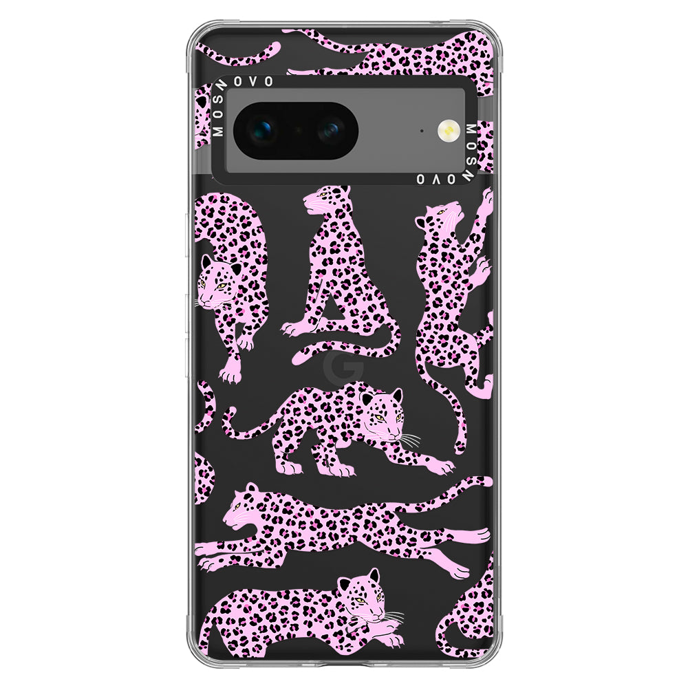 Pink Leopard Phone Case - Google Pixel 7 Case