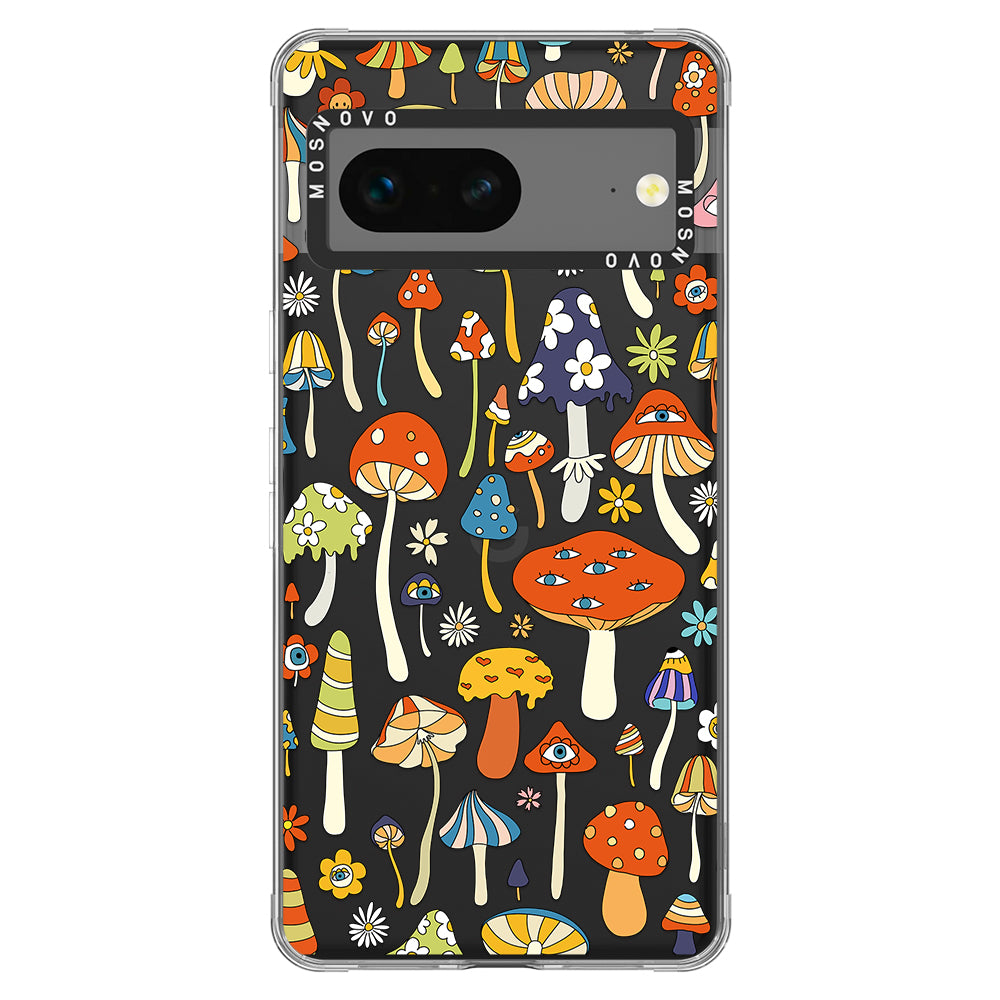 Mushroom Art Phone Case - Google Pixel 7 Case