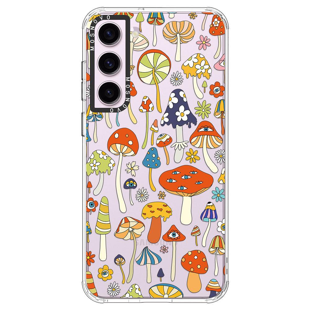 Mushroom Art Phone Case - Samsung Galaxy S23 Case