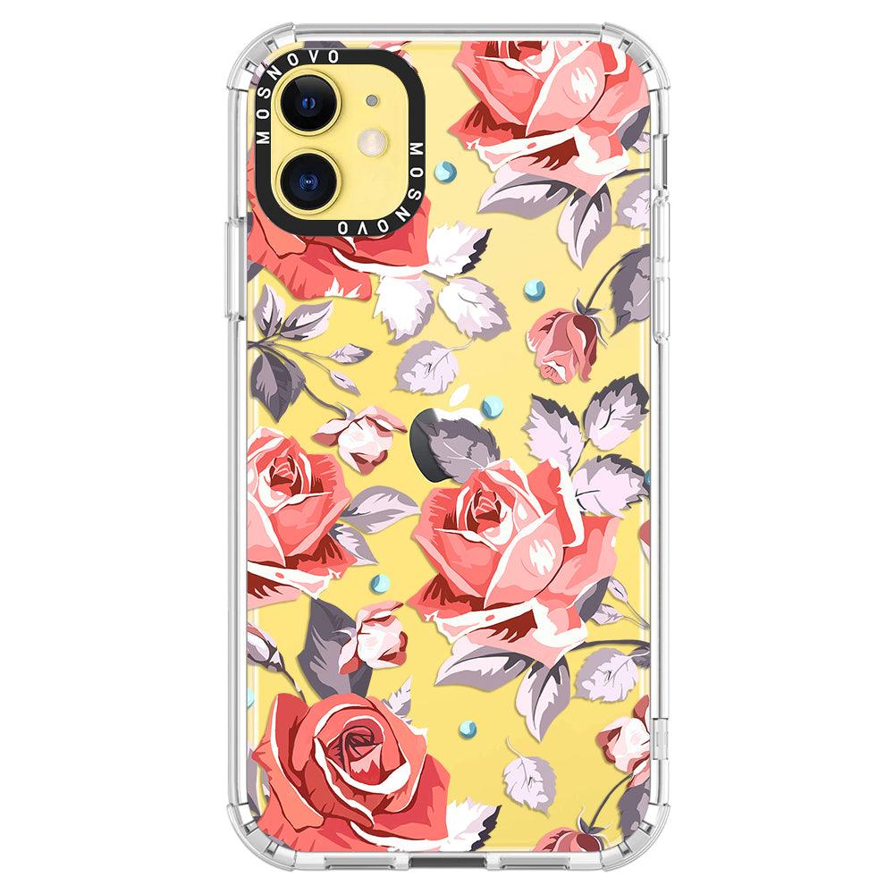 Retro Floral Phone Case - iPhone 11 Case