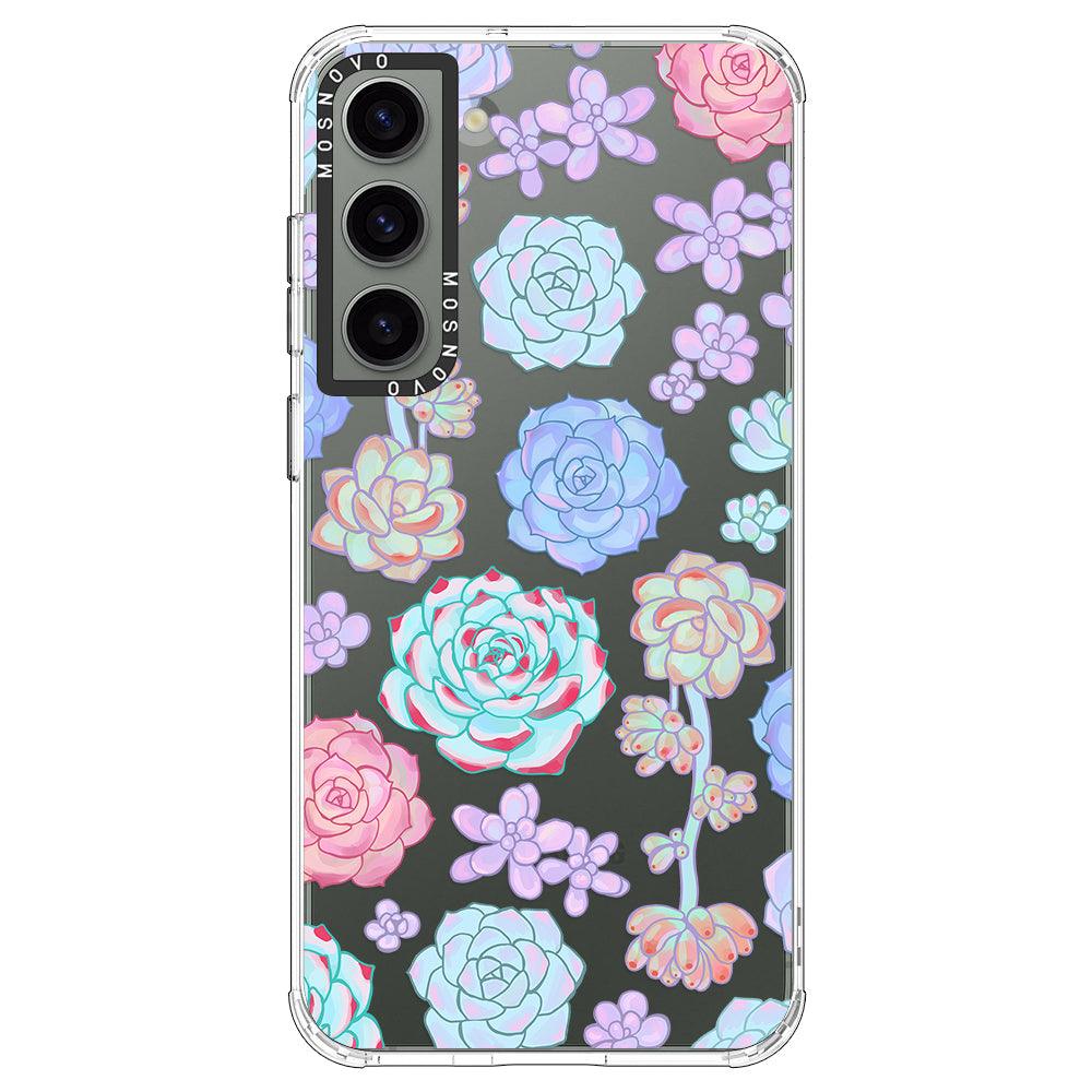 Succulents Phone Case - Samsung Galaxy S23 Plus Case