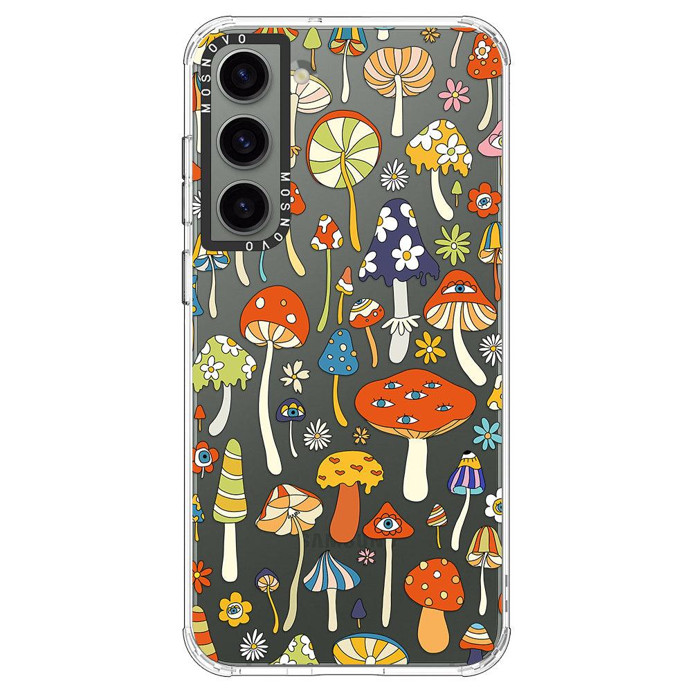 Mushroom Art Phone Case - Samsung Galaxy S23 Case