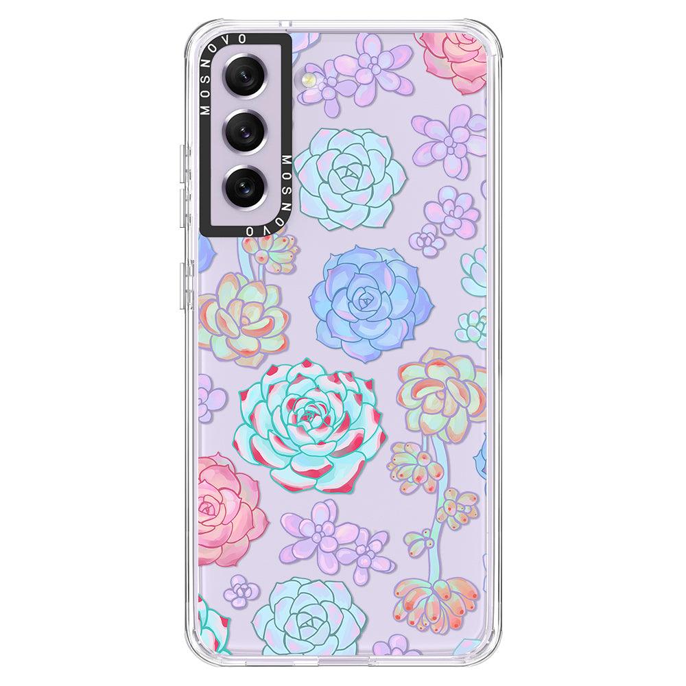 Succulents Phone Case - Samsung Galaxy S21 FE Case