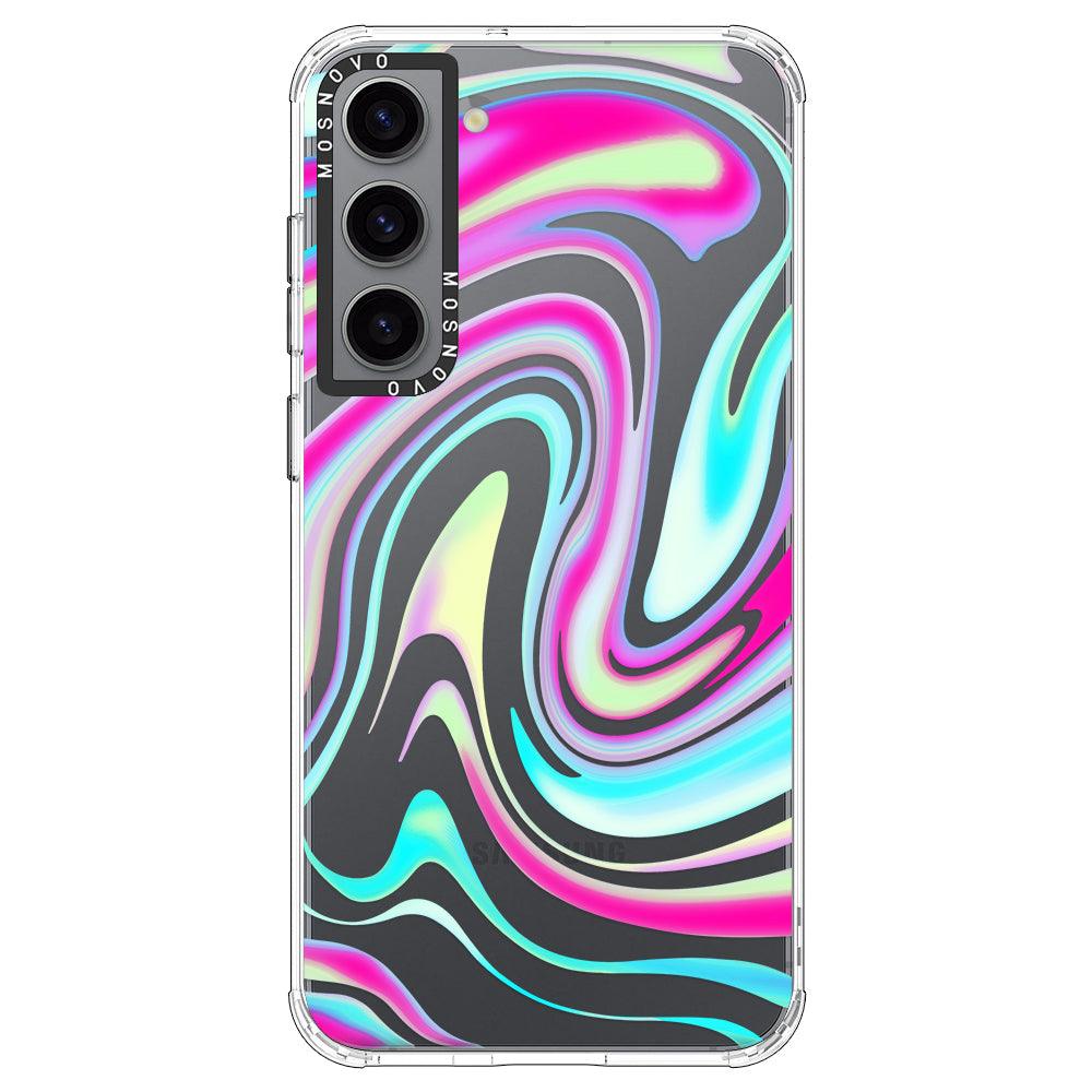 Psychedelic Swirls Phone Case - Samsung Galaxy S23 Plus Case