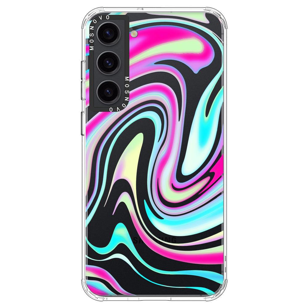 Psychedelic Swirls Phone Case - Samsung Galaxy S23 Plus Case