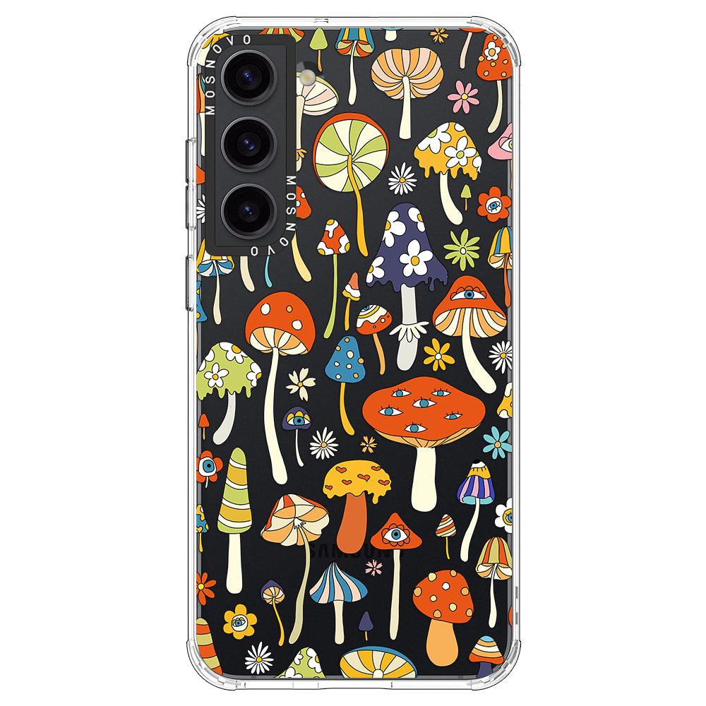 Mushroom Art Phone Case - Samsung Galaxy S23 Case