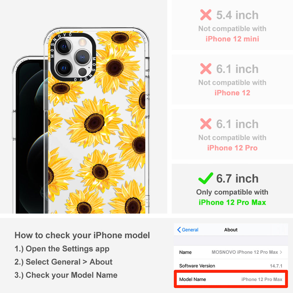 Sunflowers Phone Case - iPhone 12 Pro Max Case