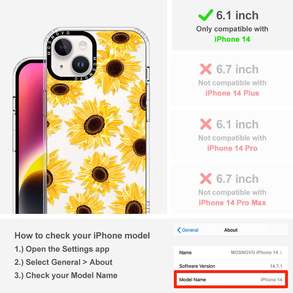 Sunflowers Phone Case - iPhone 14 Case