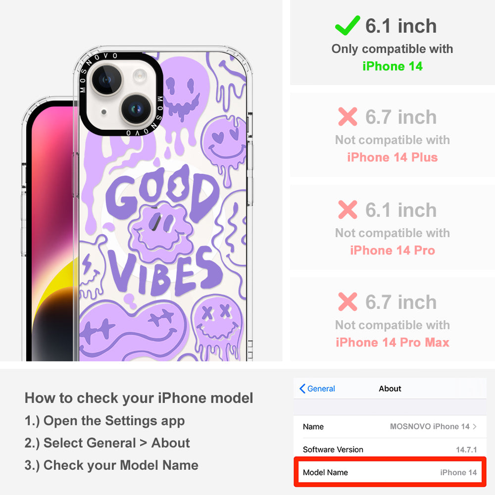 Good Vibes Phone Case - iPhone 14 Case