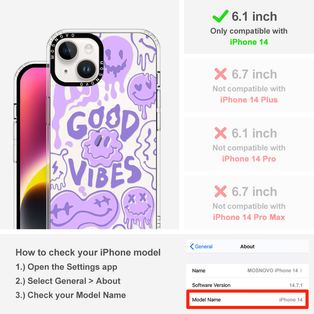 Good Vibes Phone Case - iPhone 14 Case