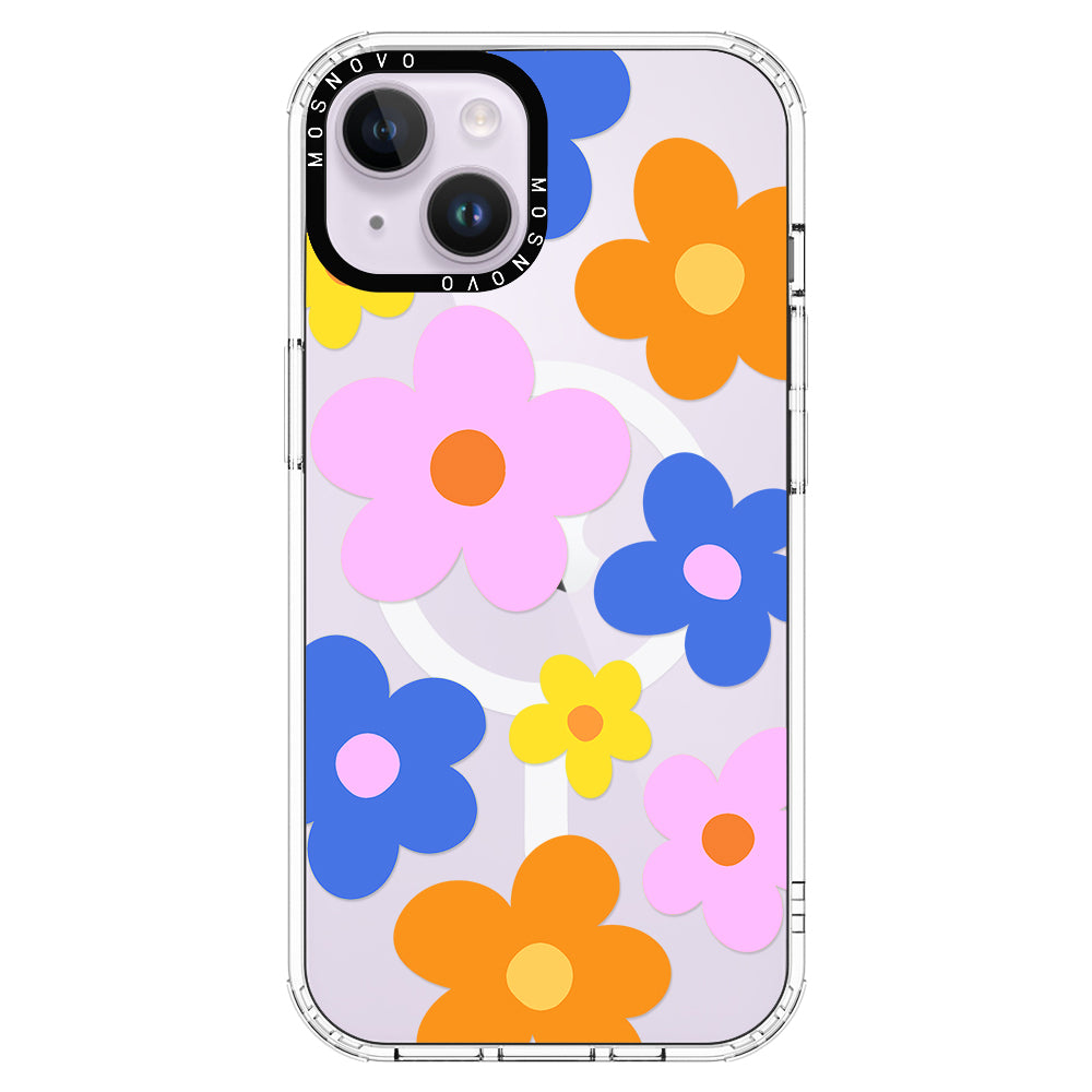 60's Groovy Flower Phone Case - iPhone 14 Case