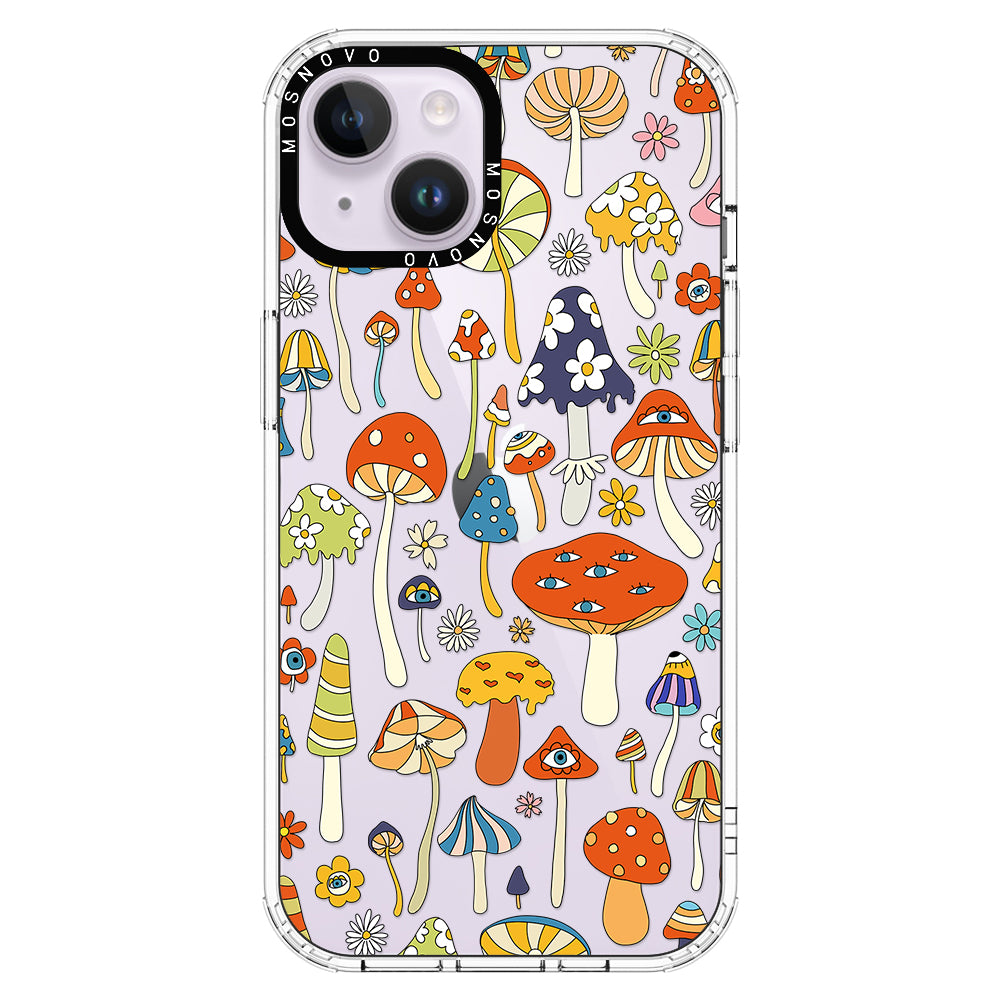 Mushroom Art Phone Case - iPhone 14 Case