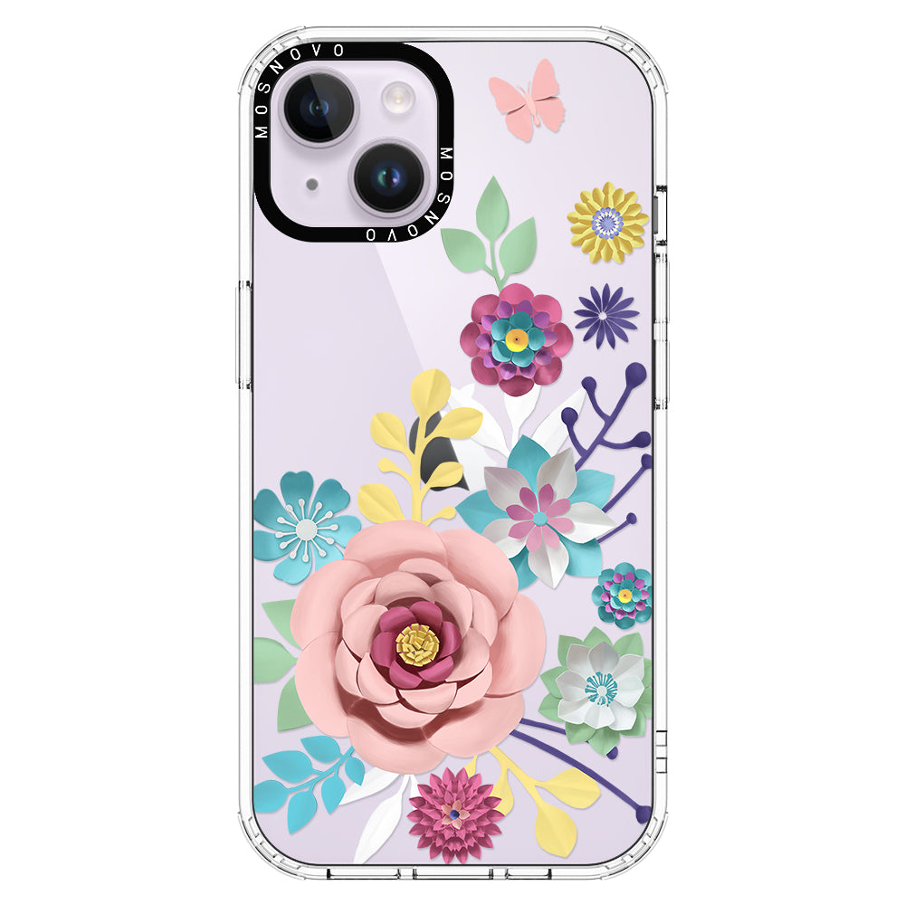 3D Floral Phone Case - iPhone 14 Case