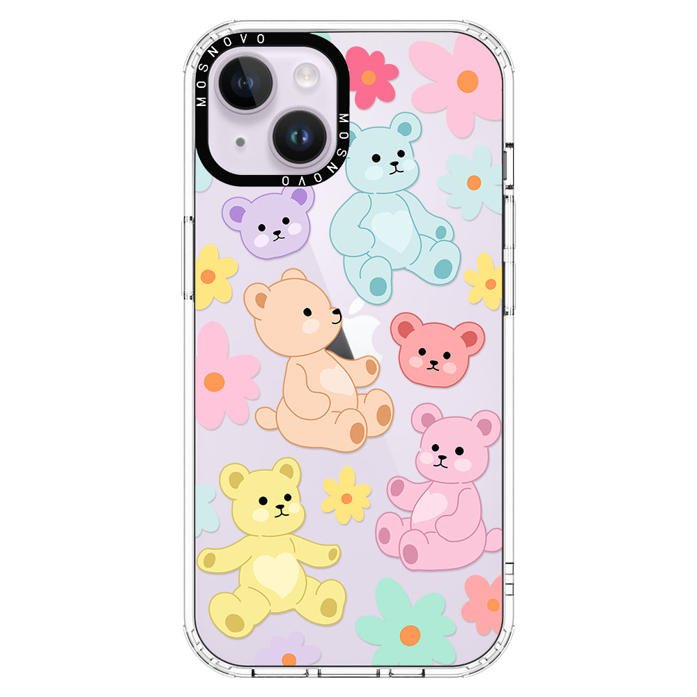 Cute Teddy Bear Phone Case - iPhone 14 Case